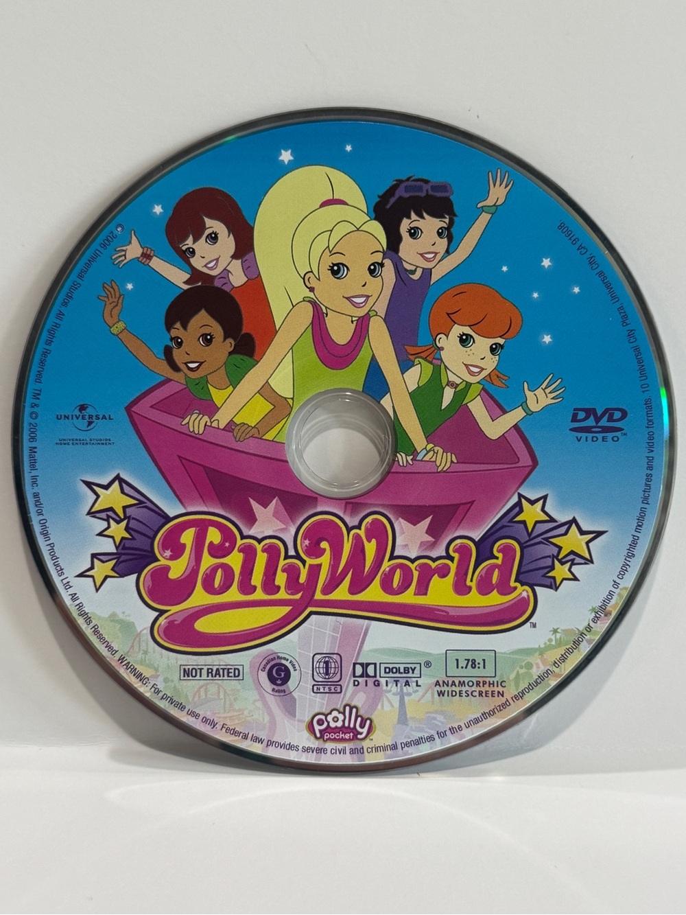 Pollyworld, Pollypocket movie DVD
